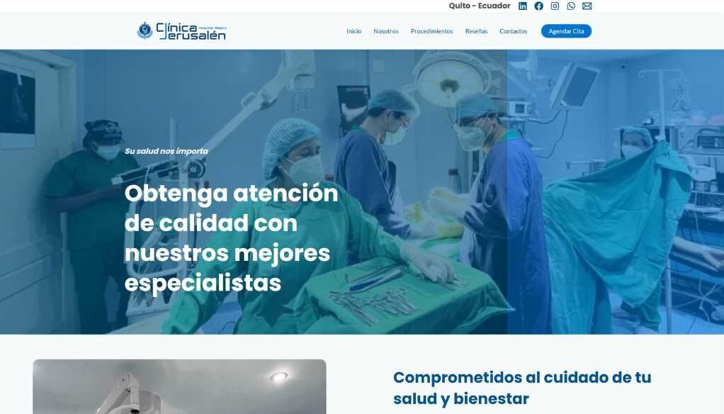 Home clinica jerusalen