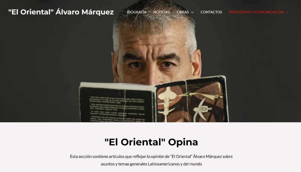 Home el oriental alvaro marquez