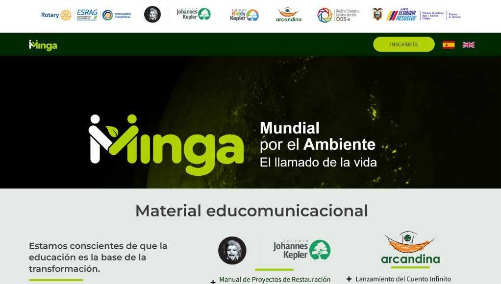 Home minga mundial por el medio ambiente